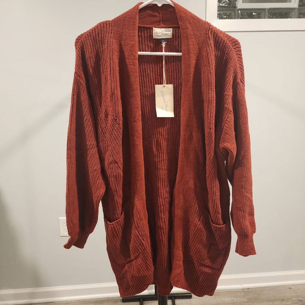 Universal Thread Chunky Knit Open Front Cardigan
